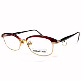 5490-Gọng kính nữ-Mới/chưa sử dụng-SONIA RYKIEL 65 7707 browline eyeglasses frame