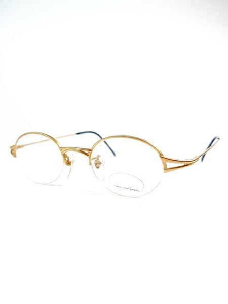 5596-Gọng kính nam/nữ (new)-YOHJI YAMAMOTO 51 7105 half rim eyeglasses frame4