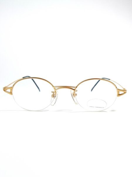 5596-Gọng kính nam/nữ (new)-YOHJI YAMAMOTO 51 7105 half rim eyeglasses frame5