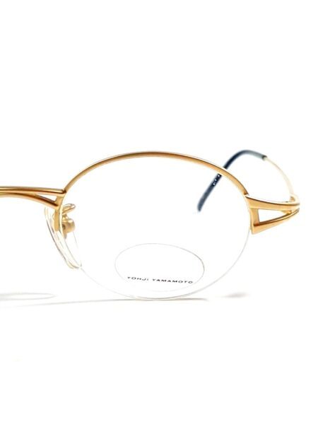 5596-Gọng kính nam/nữ (new)-YOHJI YAMAMOTO 51 7105 half rim eyeglasses frame6