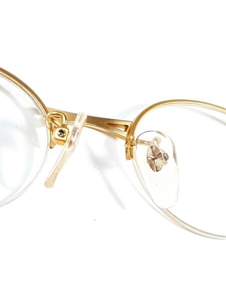 5596-Gọng kính nam/nữ (new)-YOHJI YAMAMOTO 51 7105 half rim eyeglasses frame12