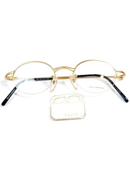 5596-Gọng kính nam/nữ (new)-YOHJI YAMAMOTO 51 7105 half rim eyeglasses frame19