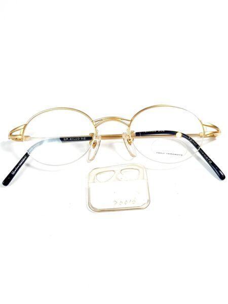5596-Gọng kính nam/nữ (new)-YOHJI YAMAMOTO 51 7105 half rim eyeglasses frame19