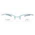 5545-Gọng kính nữ/nam (new)-DUN 2001 half rim eyeglasses frame5