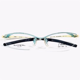 5545-Gọng kính nữ/nam-Mới/chưa sử dụng-DUN 2001 half rim eyeglasses frame