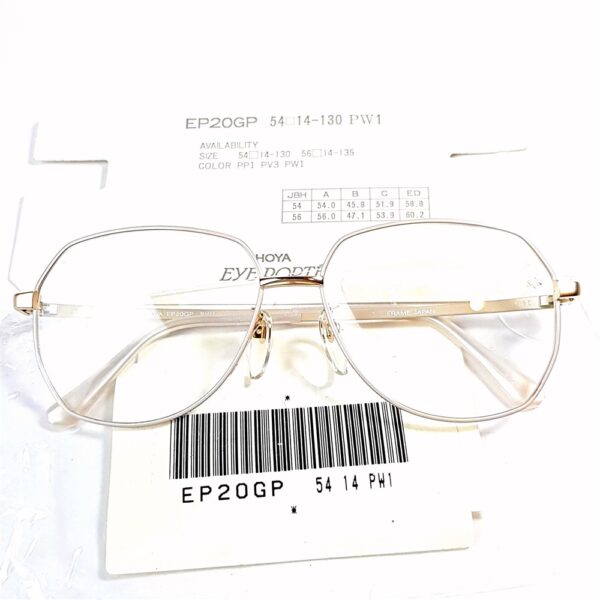 5608-Gọng kính nữ-Mới/chưa sử dạng-HOYA Eye Porté EP20GP eyeglasses frame22