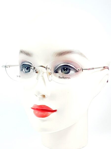 5515-Gọng kính nữ (new)-BUBERRYS 1007 rimless eyeglasses frame1