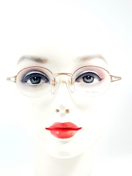 5596-Gọng kính nam/nữ (new)-YOHJI YAMAMOTO 51 7105 half rim eyeglasses frame1