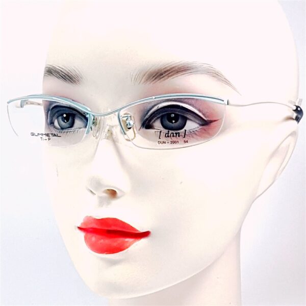 5545-Gọng kính nữ/nam-Mới/chưa sử dụng-DUN 2001 half rim eyeglasses frame19
