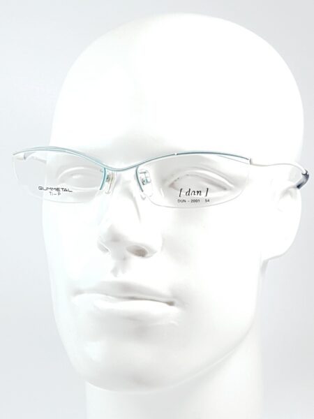 5545-Gọng kính nữ/nam (new)-DUN 2001 half rim eyeglasses frame2