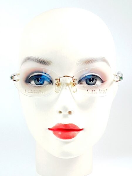 5529-Gọng kính nữ (new)-FIAT LUX FL 068 rimless eyeglasses frame1