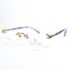 5529-Gọng kính nữ (new)-FIAT LUX FL 068 rimless eyeglasses frame2