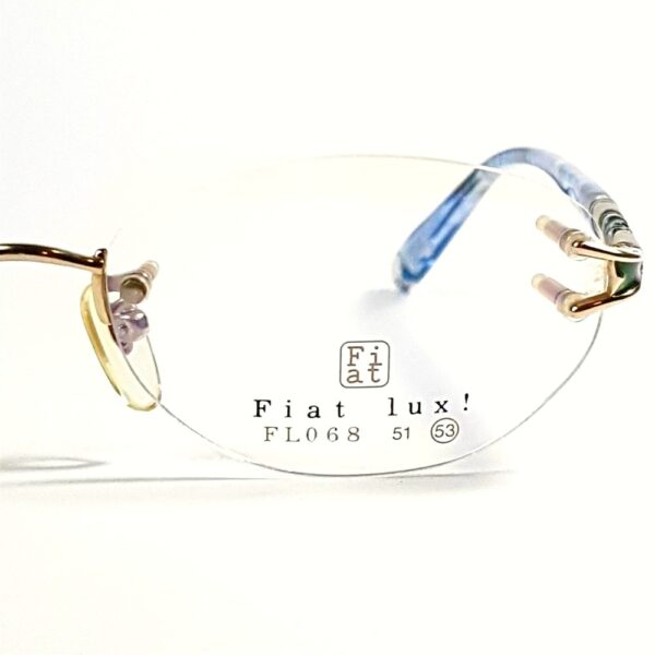 5529-Gọng kính nữ-Mới/Chưa sử dụng-FIAT LUX FL 068 rimless eyeglasses frame16