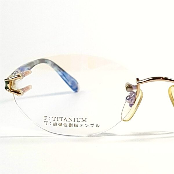 5529-Gọng kính nữ-Mới/Chưa sử dụng-FIAT LUX FL 068 rimless eyeglasses frame17