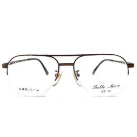 5582-Gọng kính nam/nữ-Mới/Chưa sử dụng-BELLE MARE 950 half rim eyeglasses frame