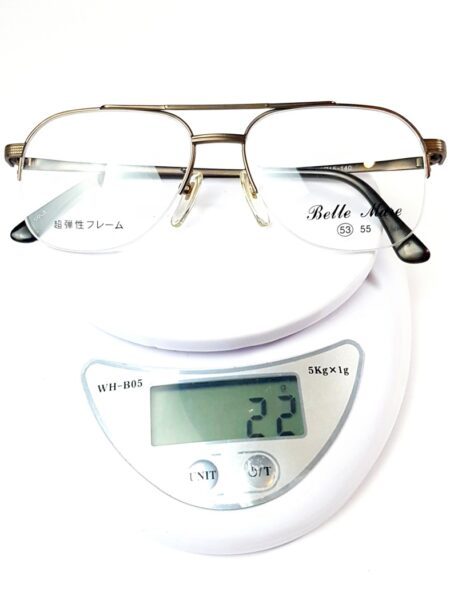 5582-Gọng kính nam/nữ-BELLE MARE 950 half rim eyeglasses frame19