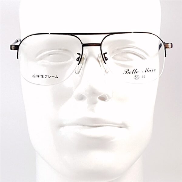 5582-Gọng kính nam/nữ-Mới/Chưa sử dụng-BELLE MARE 950 half rim eyeglasses frame19