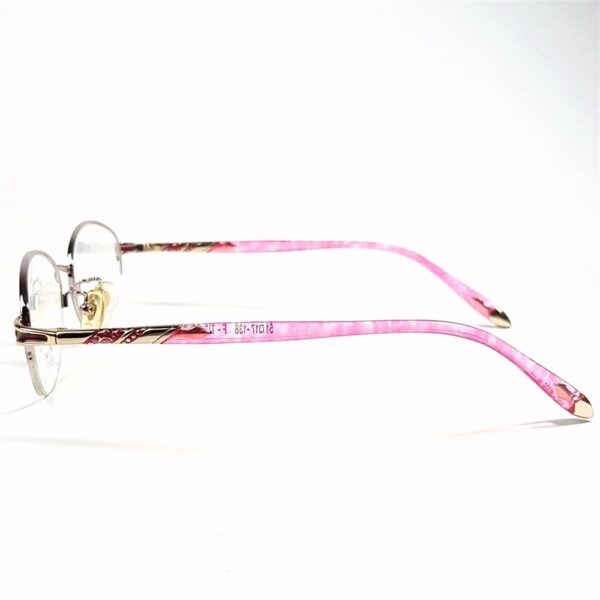 5586-Gọng kính nữ-Mới/Chưa sử dụng-FIAT LUX FL 067 half rim eyeglasses frame6