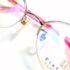 5586-Gọng kính nữ-Mới/Chưa sử dụng-FIAT LUX FL 067 half rim eyeglasses frame17