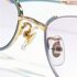 5571-Gọng kính nữ/Kính mát-Mới/Chưa sử dụng-HIROKO KOSHINO HK 5095 half rim eyeglasses frame5