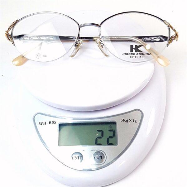 5557-Gọng kính nữ-Mới/Chưa sử dụng-HIROKO KOSHINO HK 5056 half rim eyeglasses frame20