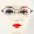 5491-Gọng kính nữ-Mới/Chưa sử dụng-ELEGANCE E008 halfrim eyeglasses frame21