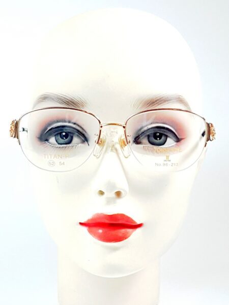 5614-Gọng kính nữ (new)-TORRENTE Paris 96 213 half rim eyeglasses frame1