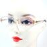 5614-Gọng kính nữ (new)-TORRENTE Paris 96 213 half rim eyeglasses frame0