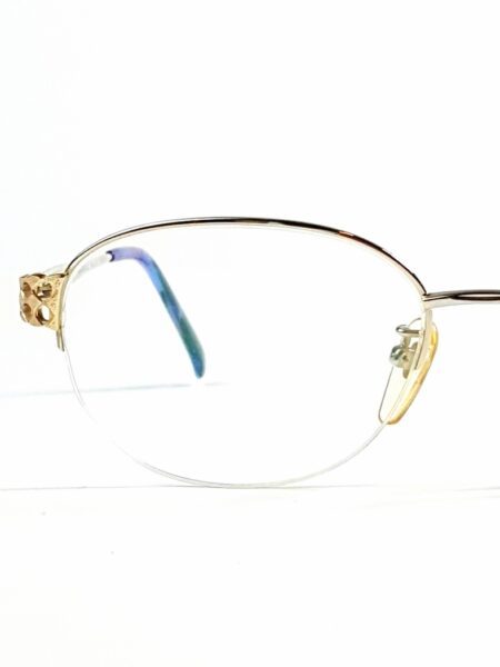 5505-Gọng kính nữ (new)-HANAE MORI Nikon HM1678 halfrim eyeglasses frame5