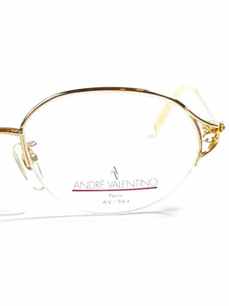 5541-Gọng kính nữ (new)-ANDRE VALENTINO AV 964 halfrim eyeglasses frame3