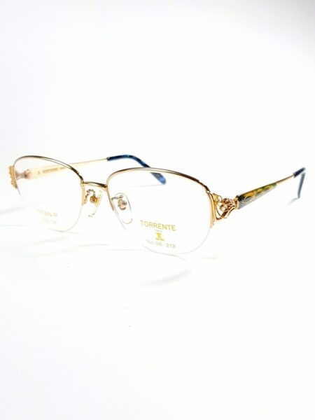 5614-Gọng kính nữ (new)-TORRENTE Paris 96 213 half rim eyeglasses frame2