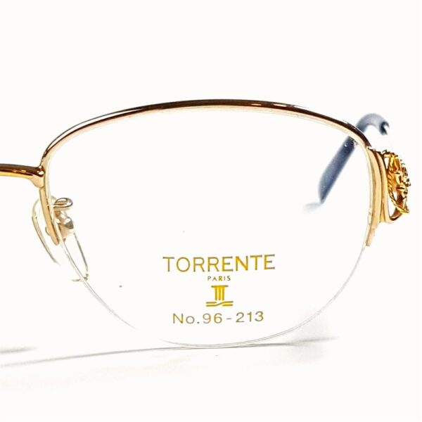 5614-Gọng kính nữ-Mới/Chưa sử dụng-TORRENTE Paris 96 213 half rim eyeglasses frame3