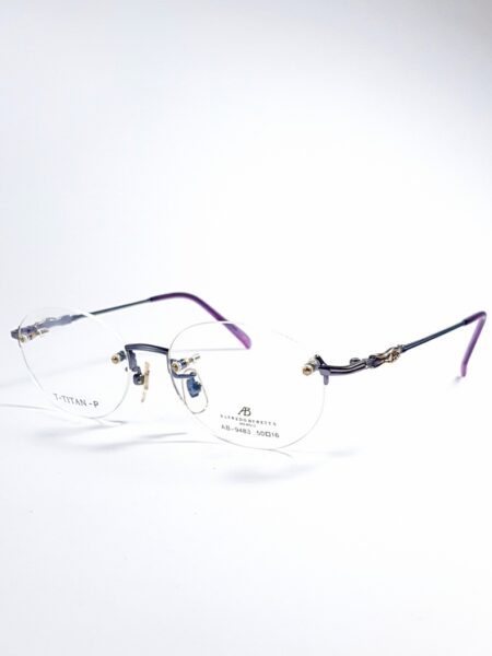 5511-Gọng kính nữ (new)-ALFREDO BERETTA AB 9483 rimless eyeglasses frame2