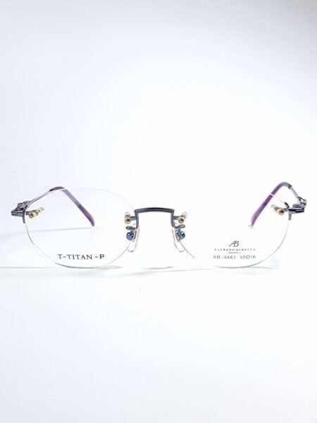 5511-Gọng kính nữ (new)-ALFREDO BERETTA AB 9483 rimless eyeglasses frame3