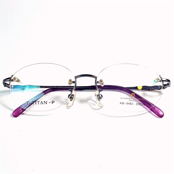 5511-Gọng kính nữ-Mới/Chưa sử dụng-ALFREDO BERETTA AB 9483 rimless eyeglasses frame19