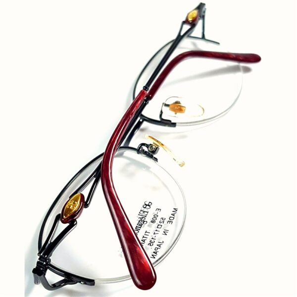5491-Gọng kính nữ-Mới/Chưa sử dụng-ELEGANCE E008 halfrim eyeglasses frame18