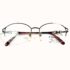 5491-Gọng kính nữ-Mới/Chưa sử dụng-ELEGANCE E008 halfrim eyeglasses frame0