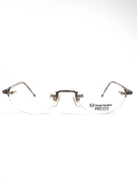 5521-Gọng kính nam/nữ (new)-SERGIO TACCHINI SR 0034 rimless eyeglasses frame4