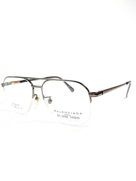 5587-Gọng kính nam (new)-BALENCIAGA B5 9703 half rim eyeglasses frame2