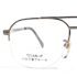 5587-Gọng kính nam (new)-BALENCIAGA B5 9703 half rim eyeglasses frame5
