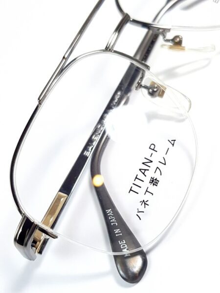 5587-Gọng kính nam (new)-BALENCIAGA B5 9703 half rim eyeglasses frame19