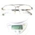 5587-Gọng kính nam (new)-BALENCIAGA B5 9703 half rim eyeglasses frame20