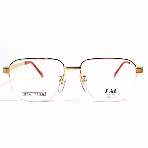 4518-Kính mắt nam/nữ-Mới/Chưa sử dụng-EXE ex003 half rim eyeglasses frame2