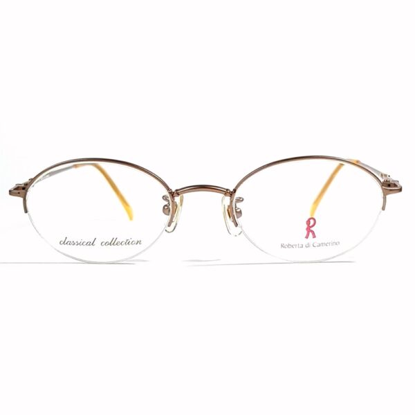 5590-Gọng kính nữ-Mới/Chưa sử dụng-ROBERTA DI CAMERINO RC 003 half rim eyeglasses frame0