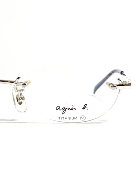 5517-Gọng kính nữ (new)-AGNES B AB 1126 rimless eyeglasses frame4