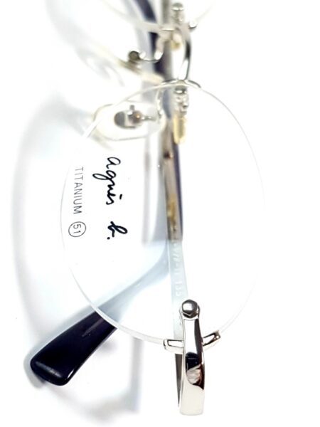 5517-Gọng kính nữ (new)-AGNES B AB 1126 rimless eyeglasses frame19