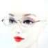 5588-Gọng kính nữ-MAXIME LABEYRIE MX1049 half rim eyeglasses frame0