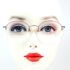 5590-Gọng kính nữ-ROBERTA DI CAMERINO RC 003 half rim eyeglasses frame1