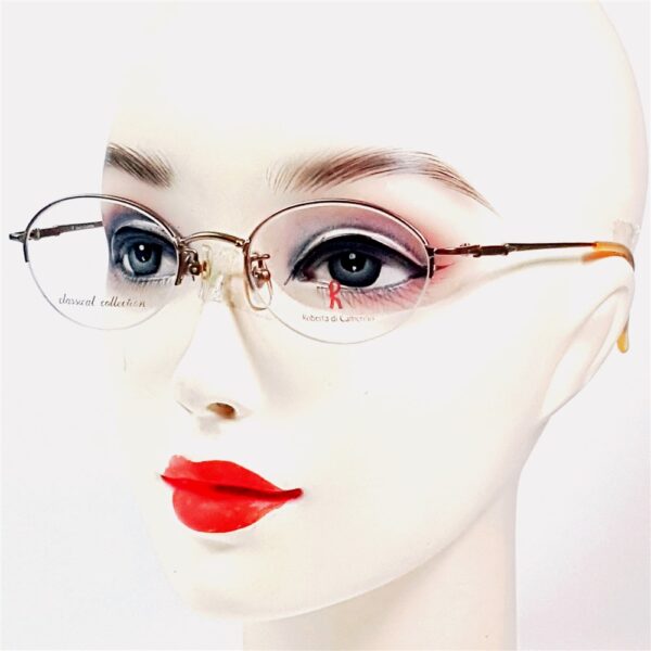 5590-Gọng kính nữ-Mới/Chưa sử dụng-ROBERTA DI CAMERINO RC 003 half rim eyeglasses frame20