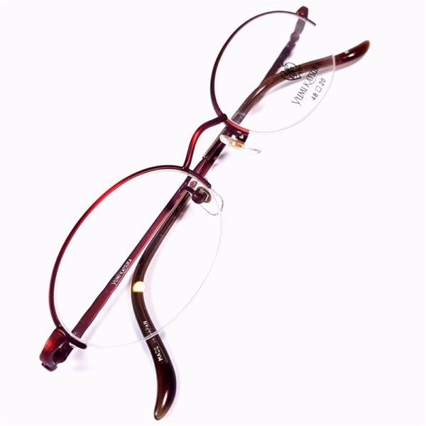 5495-Gọng kính nữ-Mới/Chưa sử dụng-YUMI KATSURA YK715 halfrim eyeglasses frame18